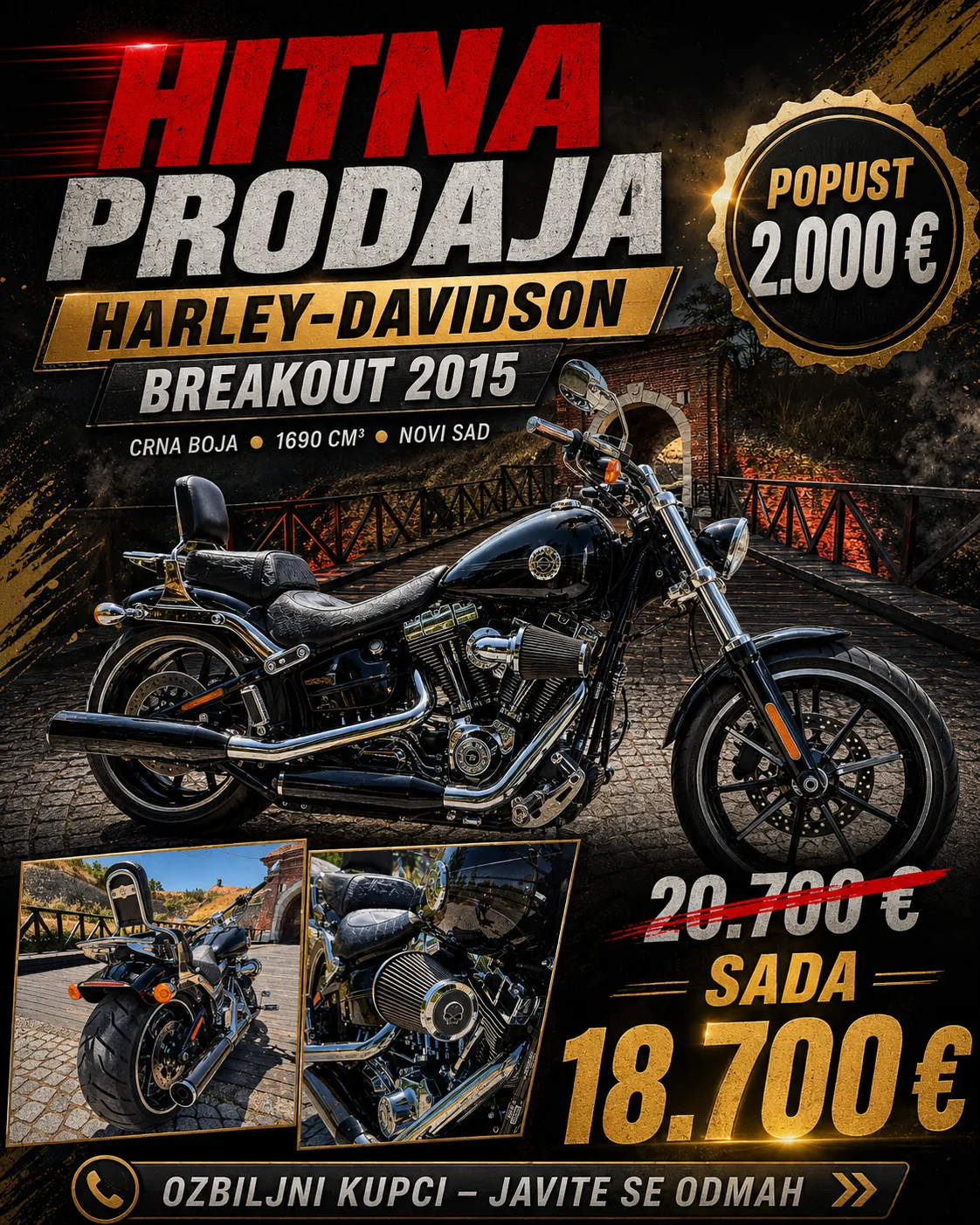 HARLEY-DAVIDSON Breakout